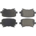 Centric 104.11080 Posi-Quiet Semi Metallic Disc Brake Pads Rear