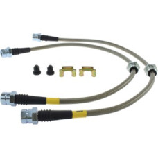 Stoptech 950.33024 Front Stainless Steel Braided Brake Line Kit - 2 Wheel Set