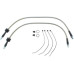 Stoptech 950.34013 Front Hydraulic Brake Hose Kit