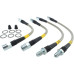 Stoptech 950.34525 Rear Hydraulic Brake Hose Kit