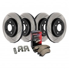 Stoptech 934.67010 Dodge Ram 1500 - SRT-10 Front and Rear Disc Brake Pad and Rotor Kit - 2004